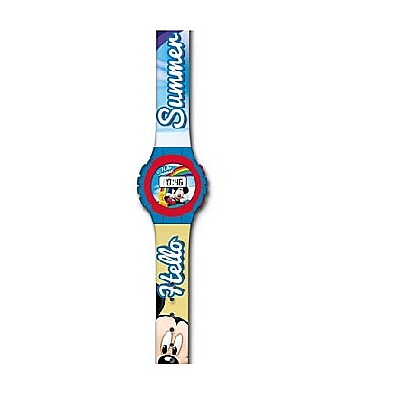Ceasuri de mână - Ceas digital pentru copii, multicolor, Mickey Mouse, Disney