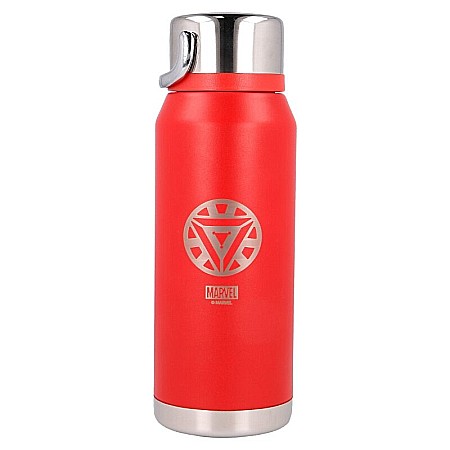 Sticlă Termos din inox, cu pereți dubli, roșu, 505 ml, Marvel [2]