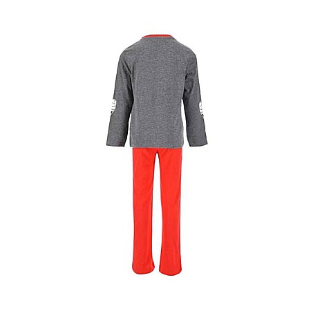 Pijama copii, cu mânecă lungă, 100% bumbac, roșu, Winner, Mickey Mouse [5]