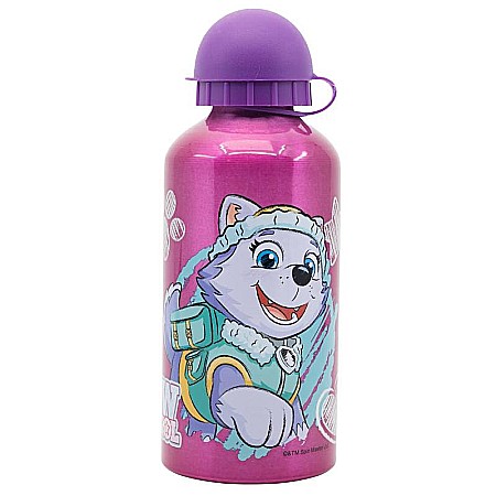 Sticlă de apă, pentru copii, din aluminiu, fără BPA, multicolor, 400 ml, Girl Sketch, Paw Patrol [1]
