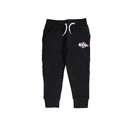 Pantaloni și treninguri copii - Pantaloni trening băieți, negru, Lee Cooper