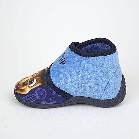 Încălțăminte interior, material textil, cu scai, albastru, Paw Patrol [3]