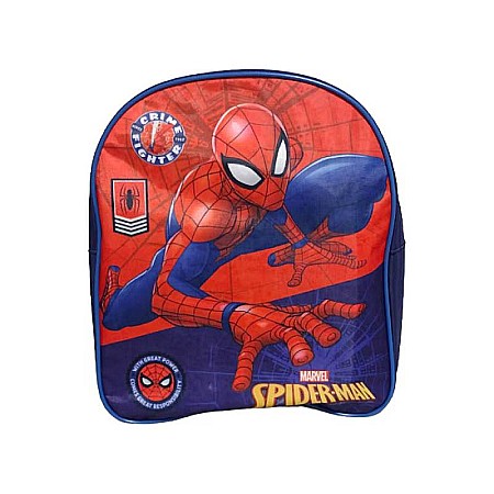 Accesorii școlare - Ghiozdan copii, multicolor, 30x26x10cm, Spiderman, Marvel