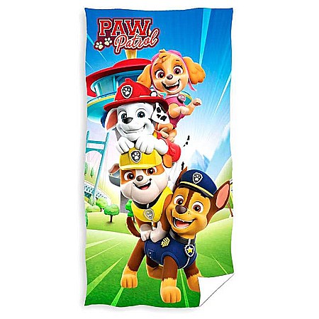 Prosoape - Prosop de baie pentru copii, multicolor, 70 x 140 cm, Team, Paw Patrol
