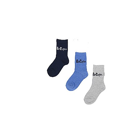 Lenjerie intimă și șosete - Set 3 perechi șosete copii, multicolor, Lee Cooper, lee03