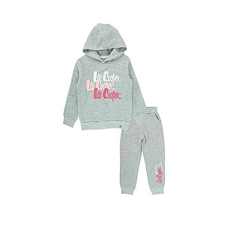 Pantaloni și treninguri copii - Trening copii, gri, Lee Cooper