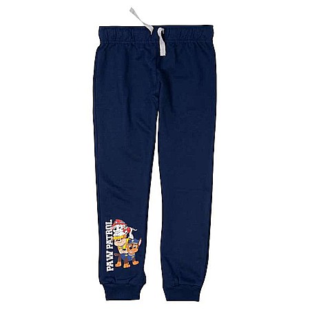 Pantaloni și treninguri copii - Pantaloni trening băieți, albastru, 100% bumbac, Team, Paw Patrol