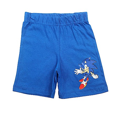 Pijamale copii cu mânecă scurtă, 100% bumbac, multicolor, Let's Go, Sonic [2]