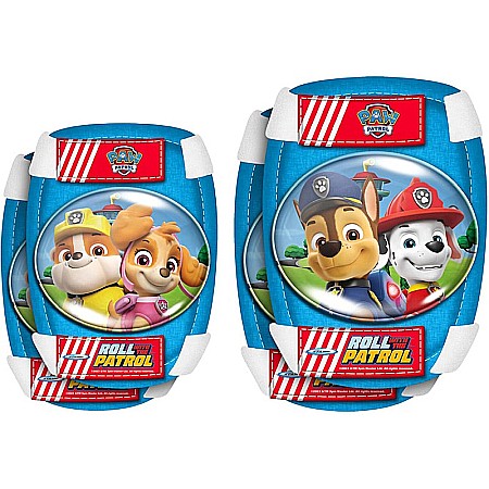 Accesorii - Set protecție pentru copii, genunchere și cotiere, multicolor, 3-6 ani, Paw Patrol