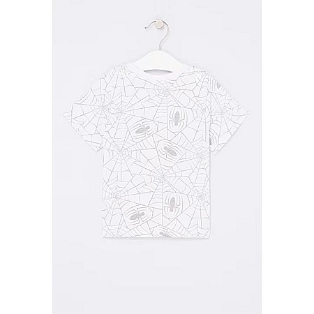 Tricou copii 100% bumbac, alb, Spiderman [1]