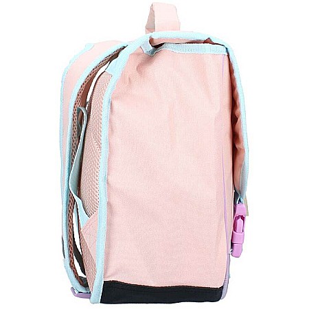 Ghiozdan multicolor cu două compartimente, 38x33x16 cm, bretele ergonomice, întărite și ajustabile, benzi reflectorizante, Frozen [2]