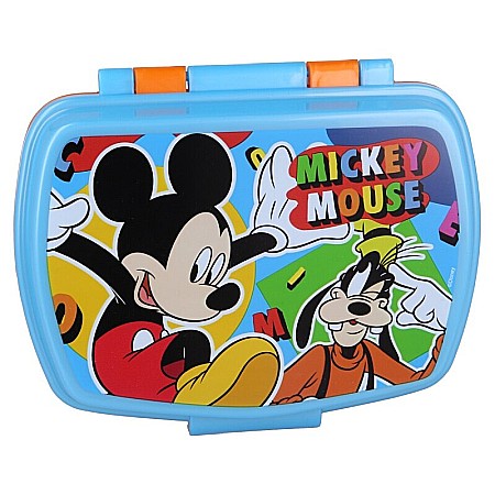 Cutie sandwich, multicolor, fără BPA, 17x 14 x 5.5 cm, Mickey Mouse [1]