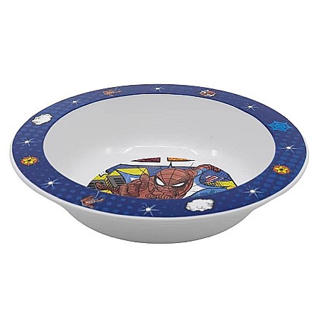 Bol plastic, multicolor, pentru copii, fără BPA, ce poate fi utilizat și la microunde, 16 cm, Midnight, Spiderman [1]