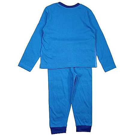 Pijamale copii cu mânecă lungă, 100% bumbac, albastru, The Boys' Team, Paw Patrol [2]