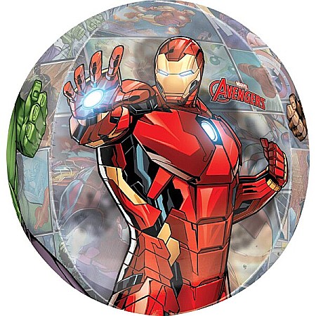 Articole pentru petrecere - Balon folie rotund multicolor Power Unit Avengers