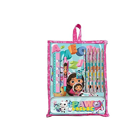 Set rechizite, 12 piese, multicolor, Gabby's Dollhouse