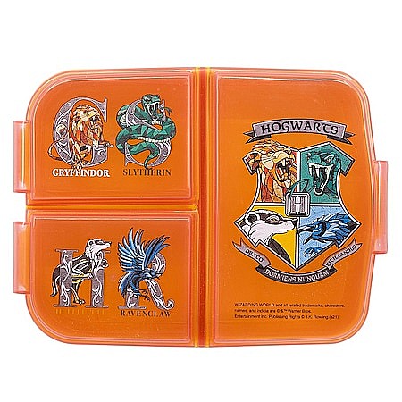 Cutie pentru prânz Harry Potter School Shields, 6.7 x 16.5 x 19.5 cm, Multicolor [1]