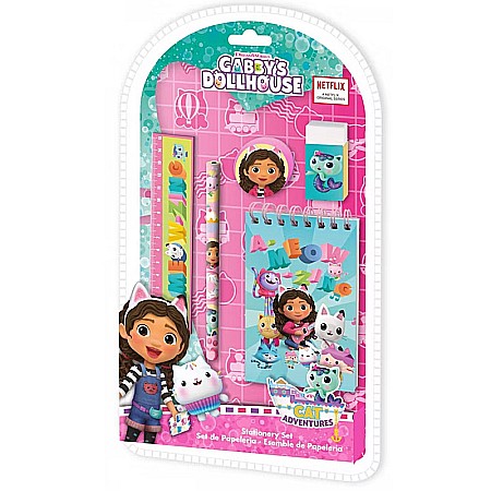 Accesorii școlare - Set rechizite, din 5 piese Gabby's Dollhouse