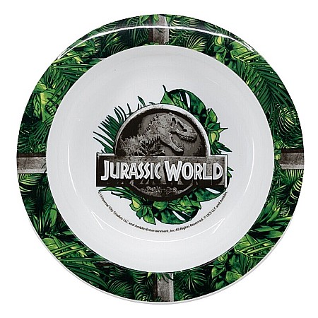 Pahare, farfurii și căni - Bol plastic, multicolor, pentru copii, fără BPA, ce poate fi utilizat și la microunde, 16 cm, Franchise, Jurassic World