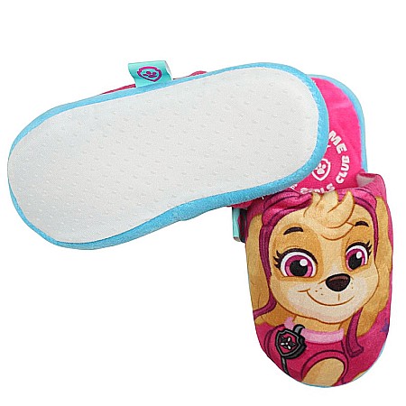 Papuci plușați, multicolor, talpa antiderapantă,  Paw Patrol [3]