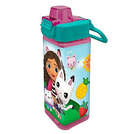 Copii - Sticlă de apă Gabby's Dollhouse, plastic, multicolor, 500 ml