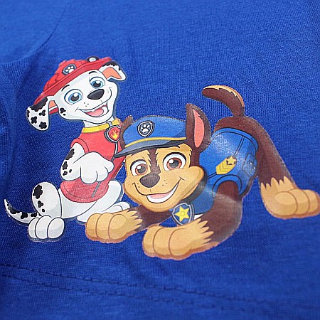 Pijamale copii cu mânecă scurtă, 100% bumbac, multicolor, Let's Go, Paw Patrol [3]