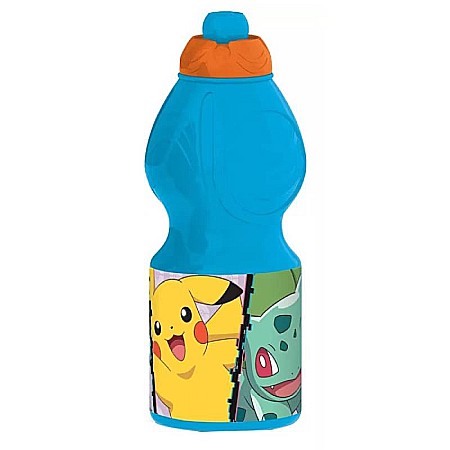 Sticlă de apă, Pokemon, Plastic, 400ml, Multicolor