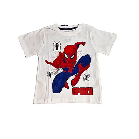 Pijamale copii - Pijamale cu manecă scurtă, bumbac, multicolor,Spidey, Spiderman