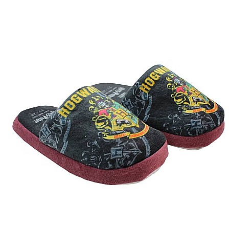 Papuci și botoșei copii - Papuci copii, plușați, multicolor, talpă antiderapantă, Harry Potter