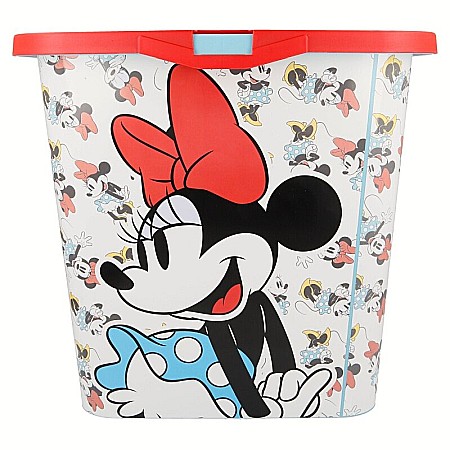 Cutie pentru depozitare, din plastic, cu capac, 23 L, multicolor, 40x27x29 cm, Vintage, Minnie Mouse [1]