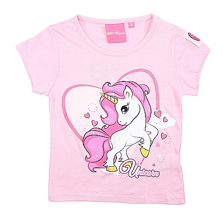 Tricouri copii - Tricou copii, 100% bumbac, multicolor, Unicorn