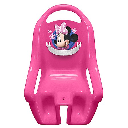 Accesorii - Scaun bicicletă pentru păpuși, roz, Minnie Mouse