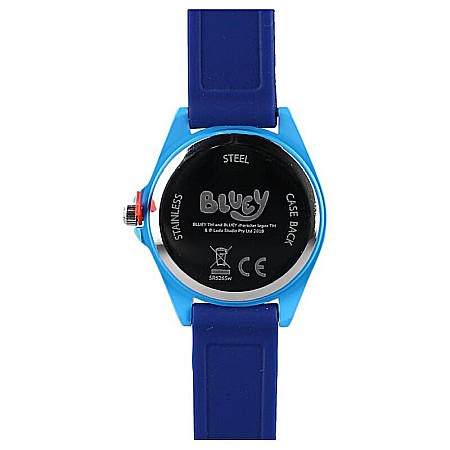 Ceas de mână pentru copii, curea din silicon, multicolor, Bluey [2]