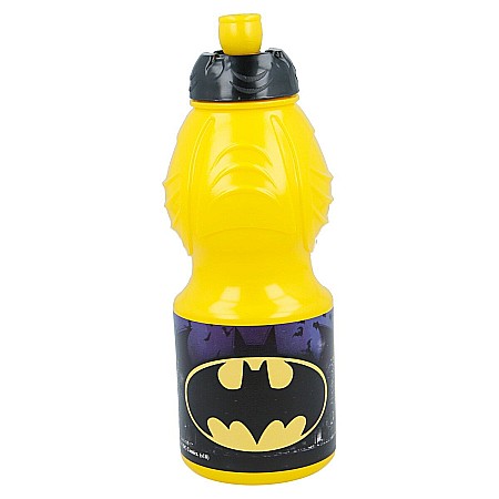 Sticle pentru lichide - Sticlă sport Batman, Galben, 400 ml