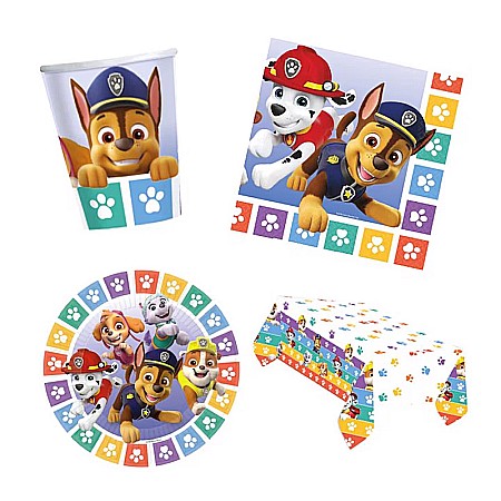 Seturi - Set petrecere 33 piese, multicolor, Team, Paw Patrol