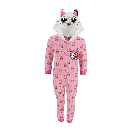 Copii - Pijama tip Overall coral-fleece Gabby's Dollhouse