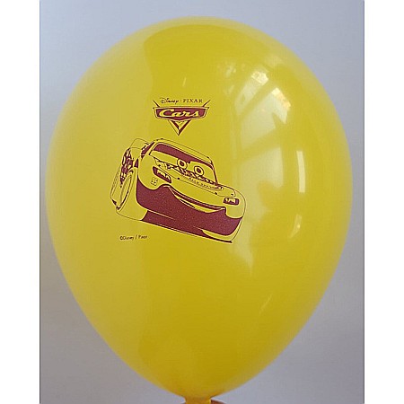 Set 10 baloane latex Cars 30 cm [3]