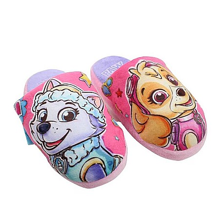 Papuci copii, plușați, multicolor, talpa antiderapantă, Paw Patrol [2]