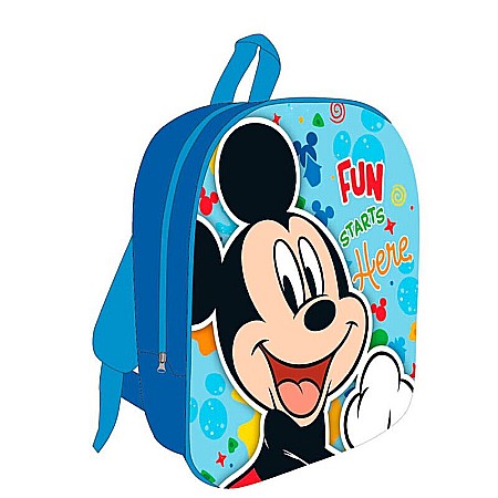 Ghiozdane și Rucsacuri - Rucsac Mickey 3D, Disney, 30 cm, Multicolor