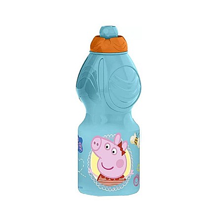 Copii - Sticlă plastic pentru apă Peppa Pig Albastru deschis 400 ml