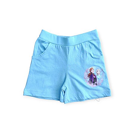 Set două piese tricou și pantaloni scurți, 100% bumbac, multicolor, Frozen [2]