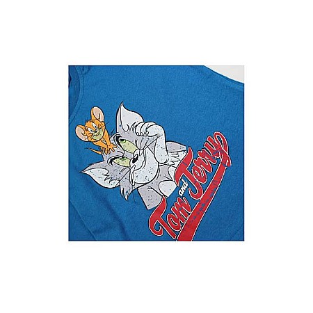 Pijama copii, cu mânecă lungă, 100% bumbac, Tom and Jerry [2]