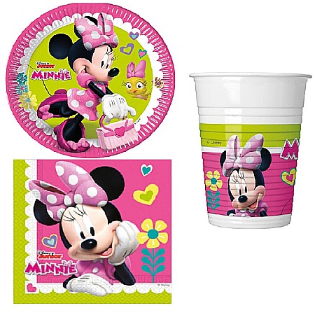 Articole pentru petrecere - Set petrecere 36 piese, multicolor, Minnie Mouse