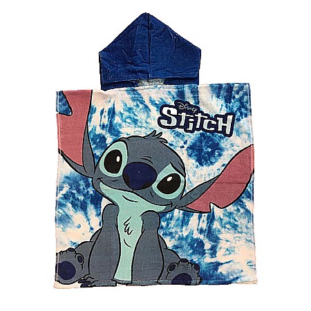 Prosoape - Prosop poncho, 100% bumbac, multicolor, Disney, Stitch