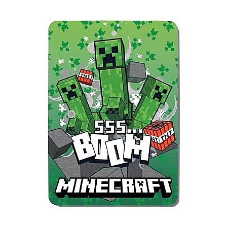 Textile - Pătură polar, multicolor, 140x100 cm, Minecraft
