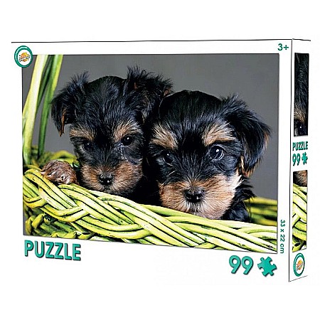 Puzzle-uri - Puzzle căței, 99 piese, Toy Universe