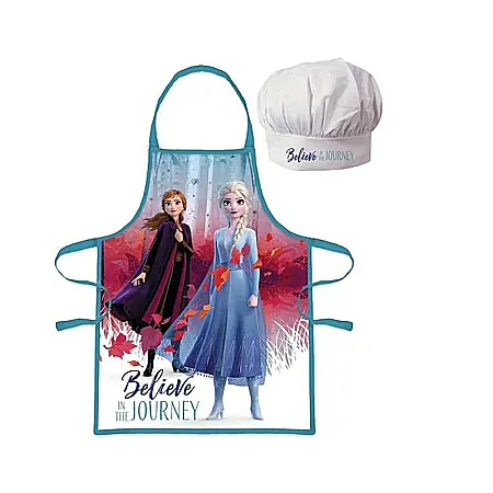Set șort și bonetă de bucătar Frozen Believe in the journey [0]
