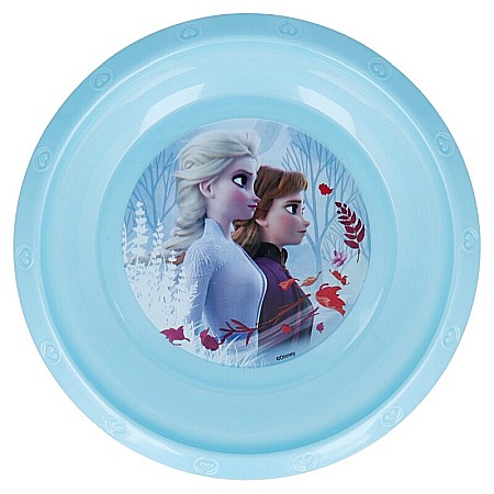 Bol plastic, multicolor, pentru copii, fără BPA,16,5 cm, Frozen, Disney [0]