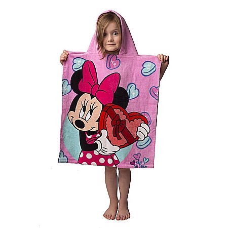 Prosop tip poncho multicolor 50 x 115 cm 100% bumbac Minnie Mouse [1]