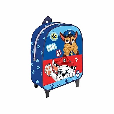Ghiozdane și Rucsacuri - Troler multicolor, 28x24x10 cm, cu bretele ajustabile, Paw Patrol